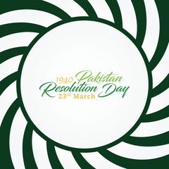 23 March 1940 Pakistan Resolution Day calligraphy