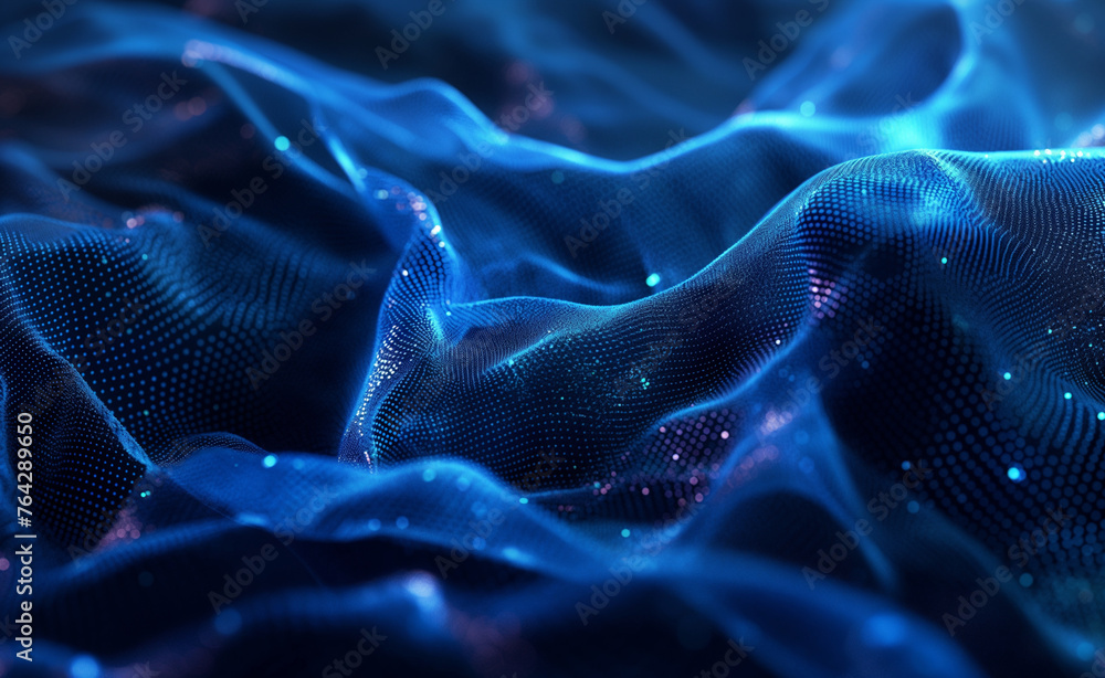 Poster tech threads: cool fabric innovations. exploring technology in textiles.