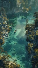 Envision a mystical scene from Celtic folklore with a eye-level angle twist Blend historical elements with a contemporary touch to create a captivating narrative