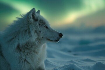 Obraz premium Wild Wolf Close-Up