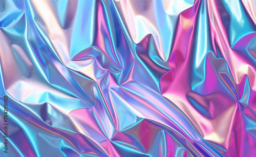 Poster holographic gradient background. psychedelic colourful pattern.