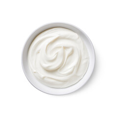 yogurt with cream