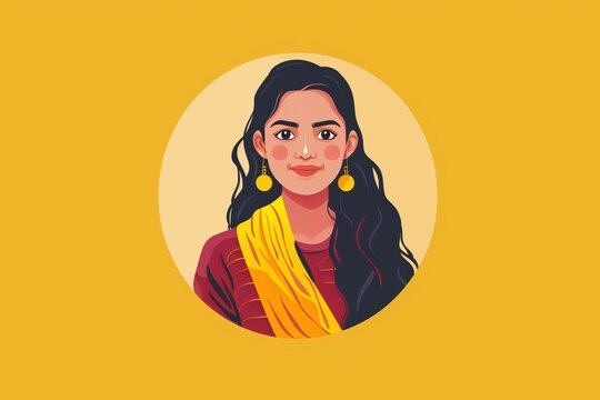 Avatar portrait of an indian woman