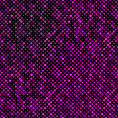 Geometrical seamless dot pattern background - abstract vector graphic with gradient dots