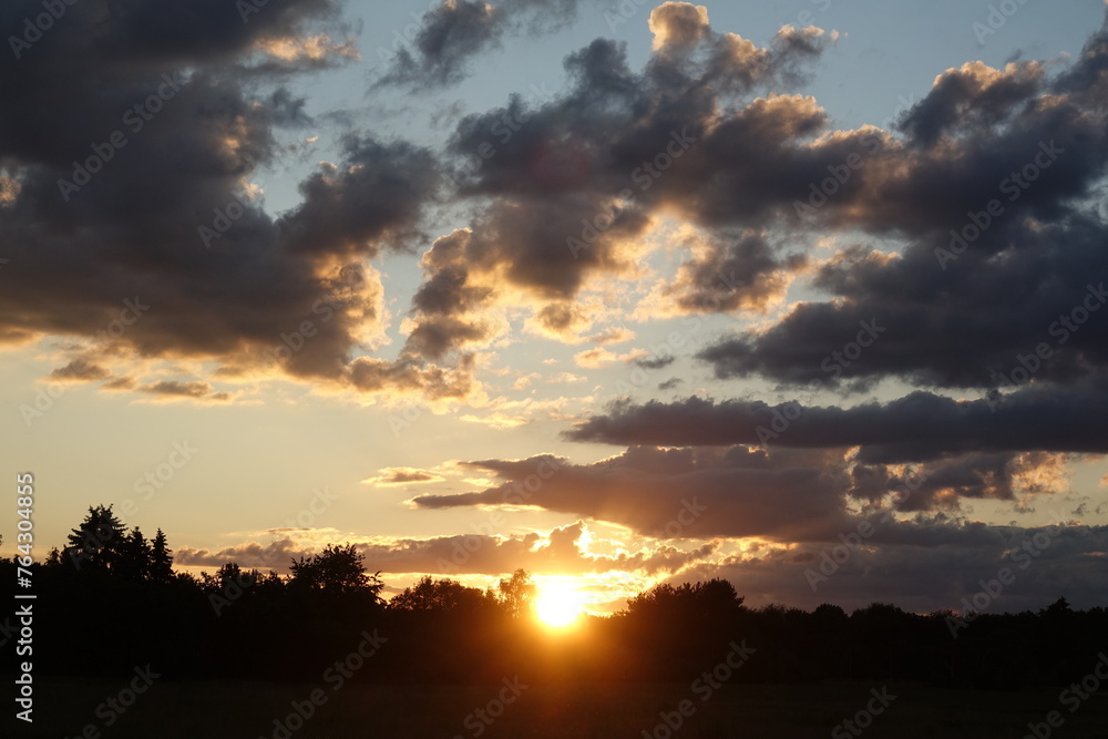 Poster abendhimmel