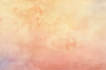 Obraz premium Abstract yellow watercolor background for your design, watercolor background concept