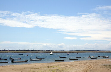 Fototapeta premium Kueste bei Les Portes-en-Re