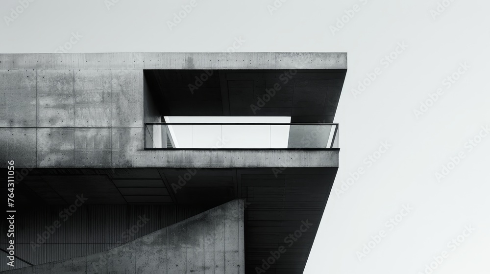 Aufkleber clever use of negative space in minimalist design ai generated illustration