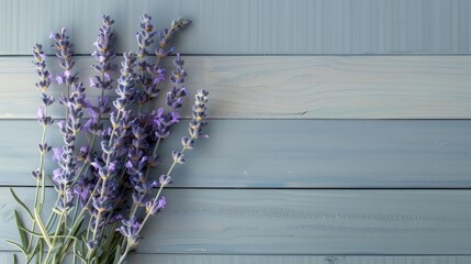 Gentle lavender shades intertwined with muted blues  AI generated illustration