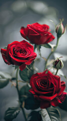 Fototapeta premium bouquet of roses