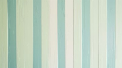 Soft mint green and baby blue stripes on a wallpaper that feels like a warm hug  AI generated illustration