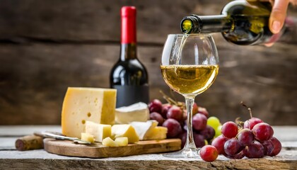 Generated image of wine tasting