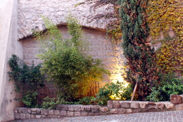 Detail of Teatro Nuovo Street