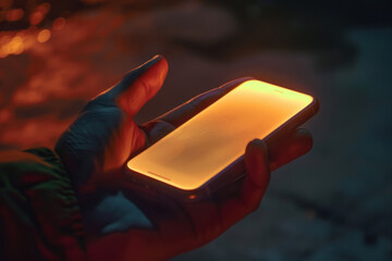 Helpline Number on Smartphone