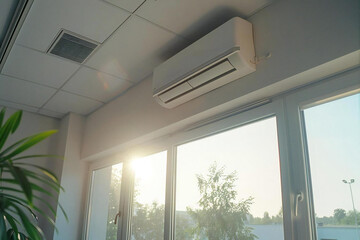 Office Workplace Cold Air Conditioner Heating Condition