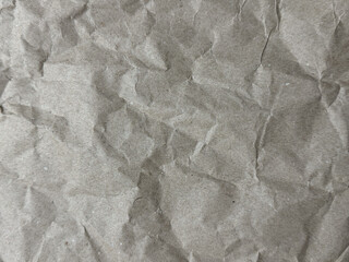 Brown Crumpled Paper Texture