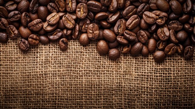 This image shows freshly roasted coffee beans, either arabica or robusta blend, as a snack or future