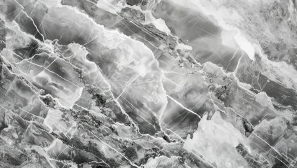 Grey black and white marble pattern.	