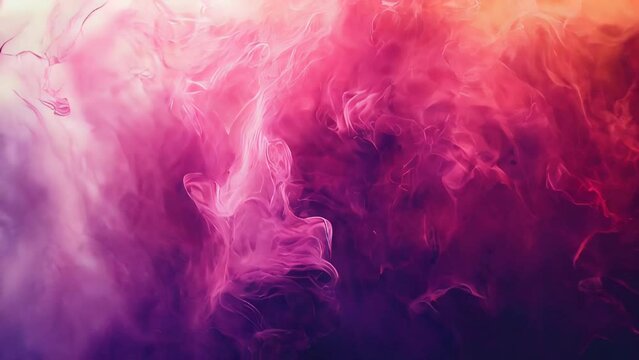 Colorful abstract background of the smoke in the form of a skull