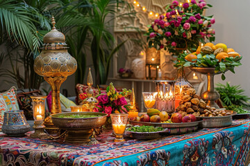 Eid Celebration Mood with Lanterns