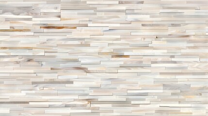 a close up of a wall made out of wood planks with a white and brown pattern on top of it.