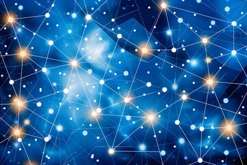 Fototapeta premium abstract background with stars