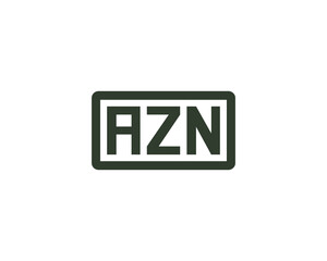 AZN Logo design vector template