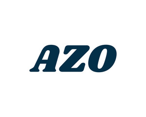 AZO logo design vector template
