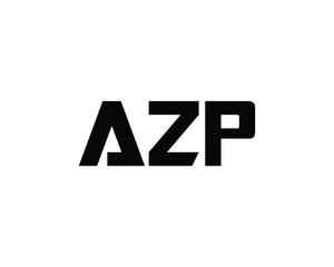 AZP logo design vector template