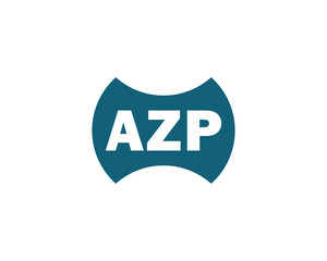 AZP logo design vector template