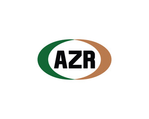 AZR logo design vector template