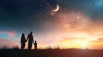 eid mubarak with our family © BocchiArt