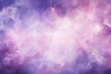 A celestial background featuring shades of violet and lavender