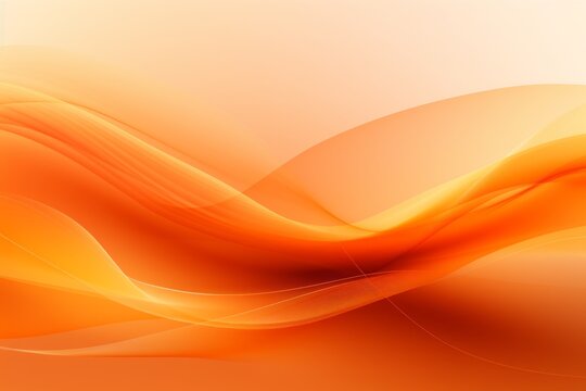 A dynamic orange background with energetic lines