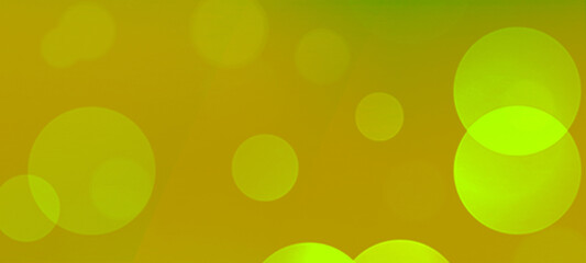 Green bokeh background banner, for Party, greetings, poster, ad, events, and various design works