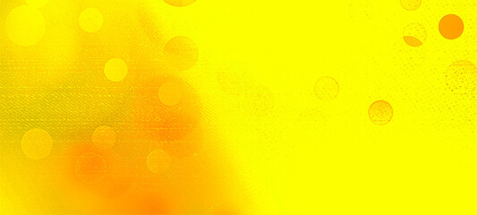 Yellow bokeh background banner, for Party, greetings, poster, ad, events, and various design works