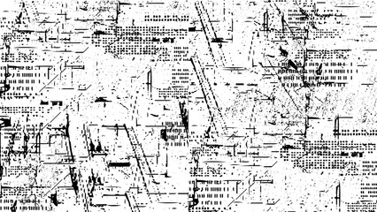 Obraz premium Modern background with scratch grunge wall shapes. Designed grunge background texture. Grunge Texture for your design. Vector illustration