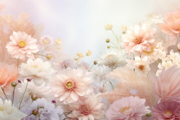 Delicate charm and grace of these mesmerizing flower backgrounds