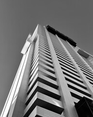 Black and White photo of the ABSA Building in Pretoria