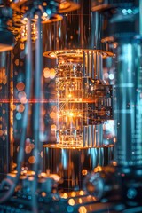 A promotional campaign for a quantum computing initiative