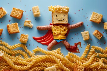 A culinary hero takes it upon himself to save pasta from sauces