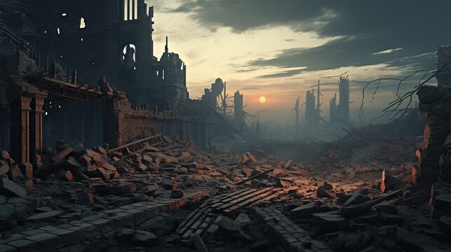 Destory world and end of world 