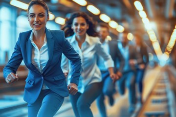 Business on the Move: The Power of the Team on Guard for Success