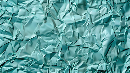 Green plastic bag texture. Abstract background and texture for design.  Generative AI