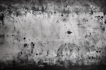 Grunge black and white Texture background, Abstract Ink Texture Border, Rusty Texture Background,...