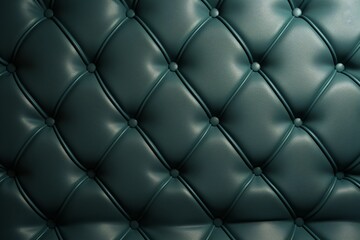 Upholstery Rich Luxury Sofa Pattern Background, luxurious upholstery buttoned Leather Background, leather background with button, AI Generative