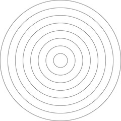 Fototapeta na wymiar Concentric circle elements. Design geometric