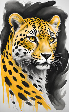 Leopardo, salvaje, animal, mamífero, fiera, depredador