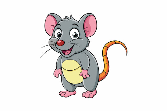 rat vector illustration