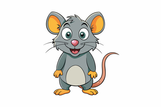 rat vector illustration